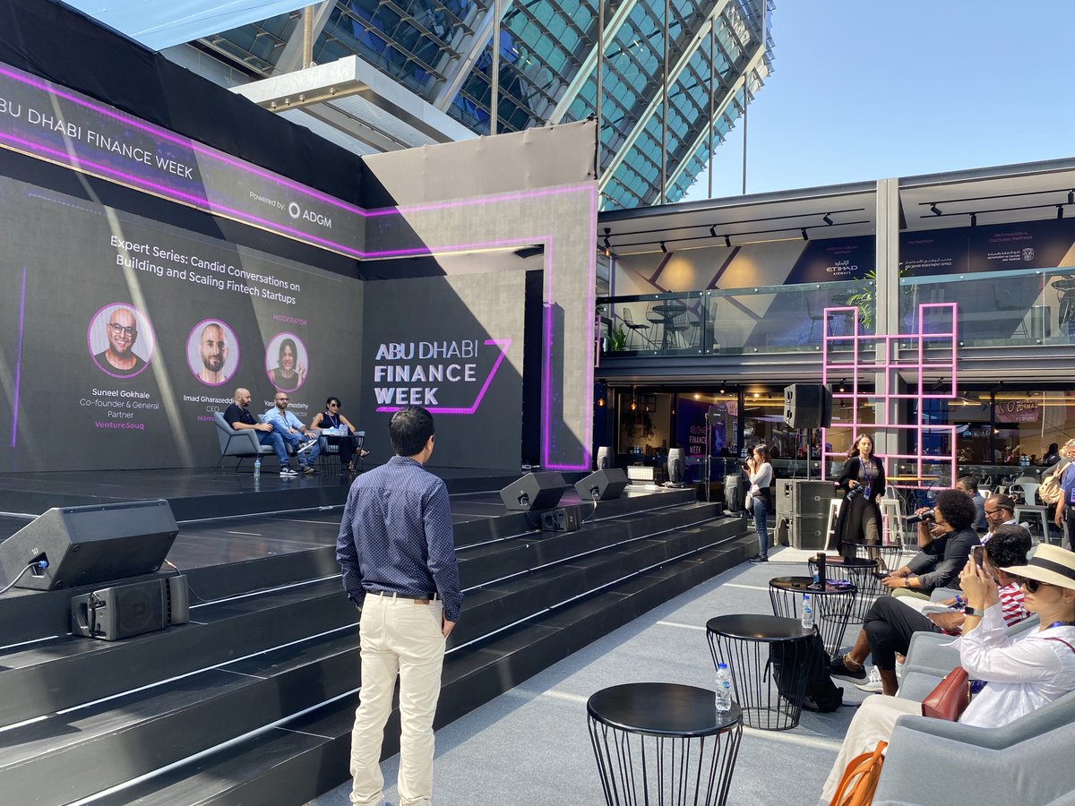 Fintech Abu Dhabi progressed with a spectacular line-up of speakers and an action-packed agenda as part of the Abu Dhabi Finance Week. Great day and great atmosphere.
Visit us at ADFW: Zone 2, Stand 93.

#AbuDhabiFinanceWeek #FintechAbuDhabi 
#ADFW #DigitalTwin #StartAD