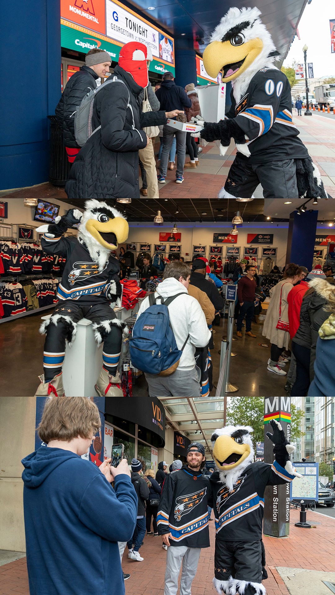 Capitals Reverse Retro Jacket