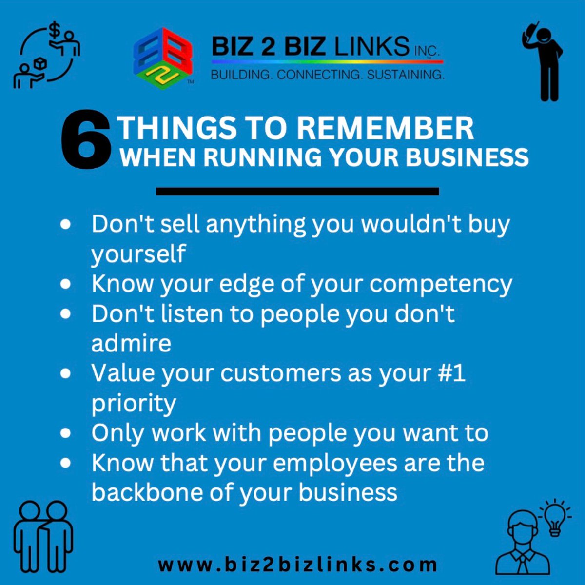 Biz2BizLinks's tweet image. Here are 6 ways to help you start your business. Reach out to Biz 2 Biz Links for help.

#Biz2BizLinks #business #entrepreneur #smallbusinesssupport #smallbusinesses #tips #explorepage