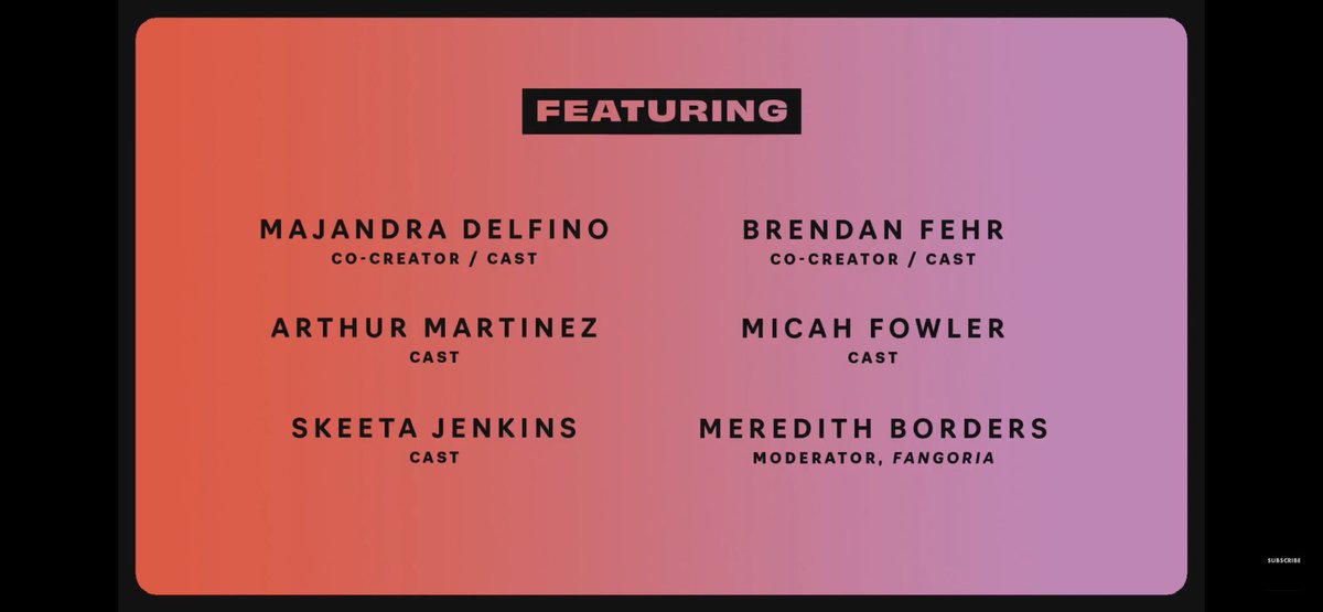 The <a href="/ATXFestival/">ATX TV Festival</a> has released the Q&amp;A panel of Baron + Toluca. You can watch it here: youtu.be/y-VLd33dv50