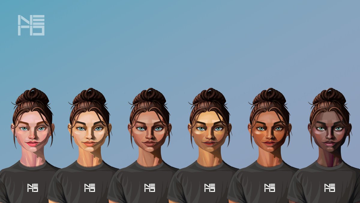 DataNFT_'s tweet photo. A COLLECTION THAT REFLECTS WHO YOU ARE
We wanted to create a collection that reflects who our community is. We worked with a 10-person trait diversity board to make sure we have a wide array of physical traits to create an inclusive collection - from skin tones to hairstyles. https://t.co/nDXbzmEs1n
