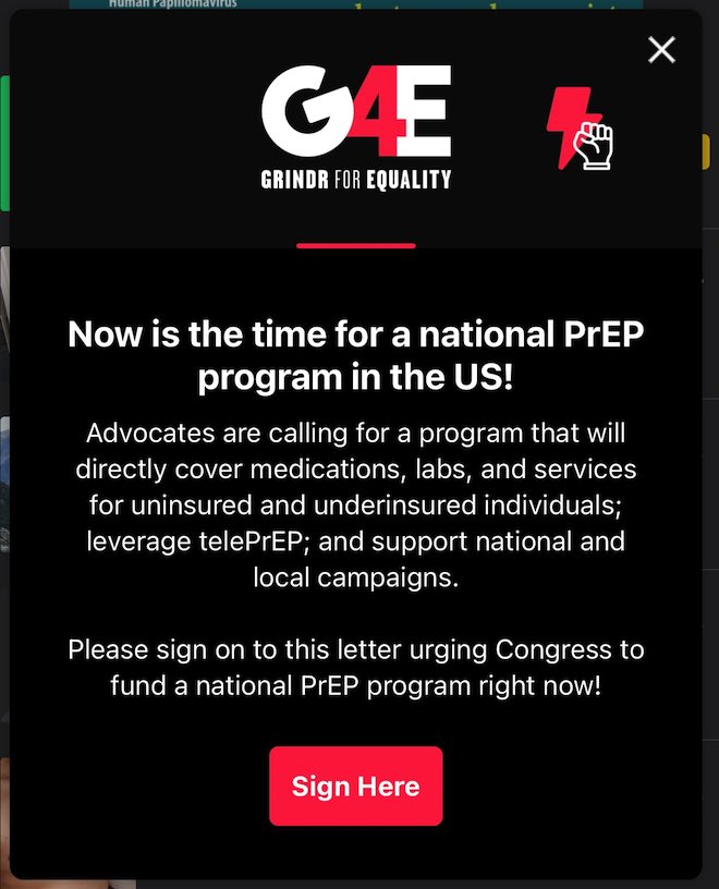 PrEP4AllNow's tweet image. HUGE NEWS!!!  We have now reached over 6,000 signatures!  

A huge thanks to @Grindr for supporting the #NatlPrEPProgramNow sign-on letter.  

Sign-on to call on Congress and the Biden Administration to fund a national PrEP program at bit.ly/natlprepprogra….