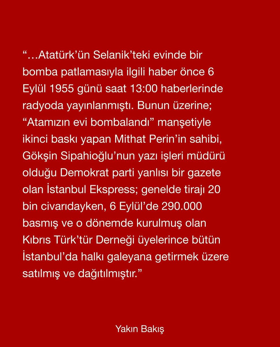 Yakın Bakış tweet media