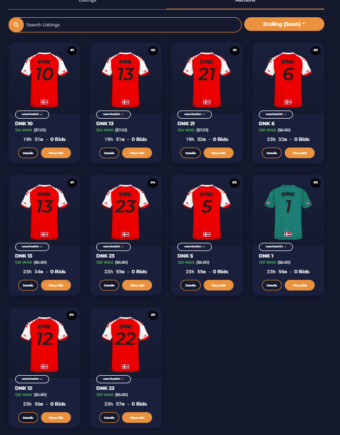 NFTSoccer1's tweet photo. 10th ranked in the world. #fantasyfootball #WorldCup2022 #WAXP #Crypto 

Up for auction, grab them before someone else does. https://t.co/bRf99ilxpt