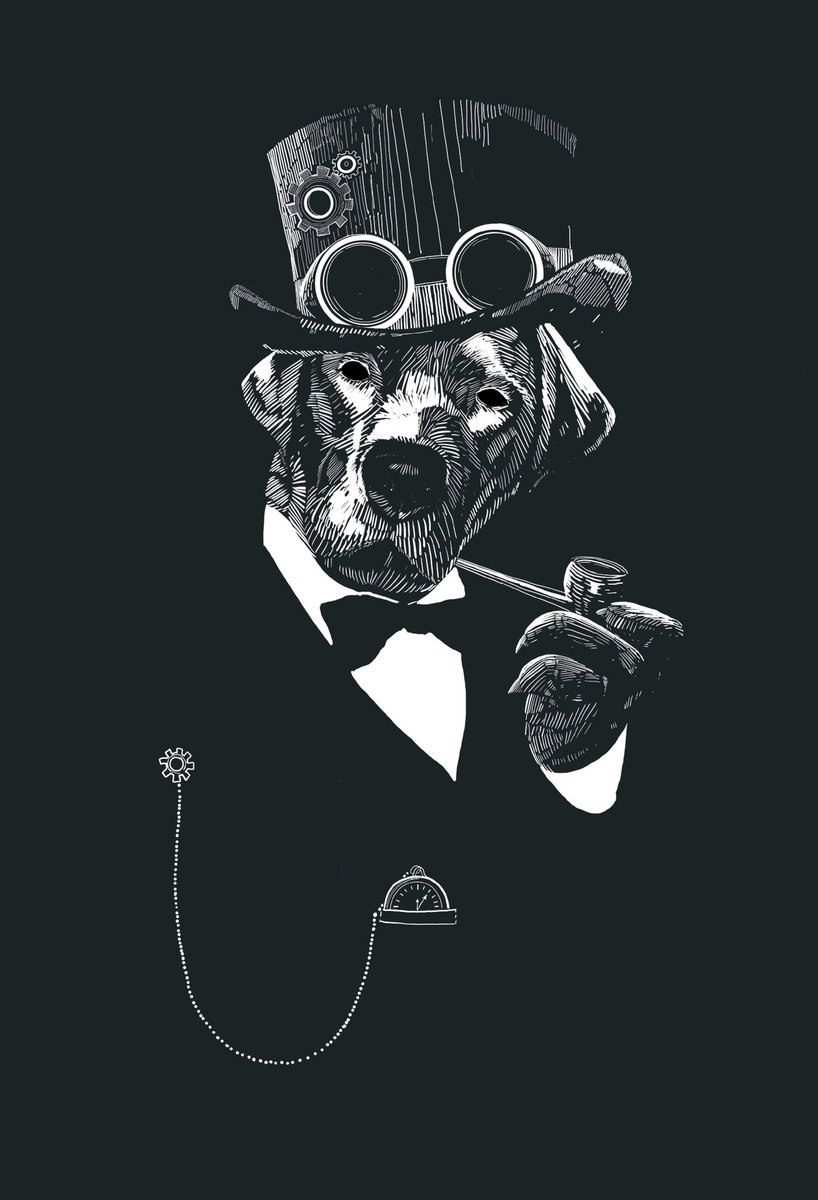 My illustration for the wonderful Mad Dogs and Englishmen’s new logo! Total pleasure to draw something a bit different. #artist #illustration #illustrationart #LogoDesign #logoart