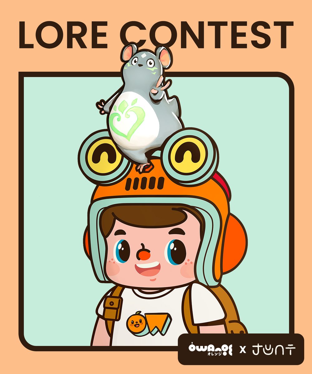 🍊Owange x 🎋 JUUNI

Hey, Owangers and JUUNI people!

Who's excited to join our story? Letting you in on some good news!

<a href="/owangenft/">Owange NFT</a> and <a href="/JUUNI_Official/">JUUNI</a> are hosting a lore competition, and we cordially invite you to join us!

Check the requirements on our thread below👇