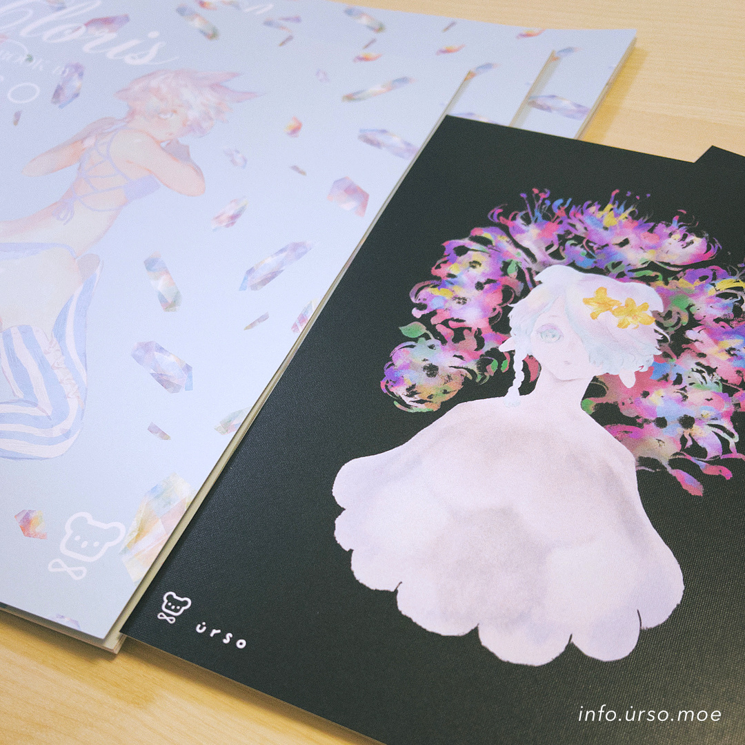 newly arrived prints <a href="/BearLionShop/">Bear Lion Shop</a>
⊹ Cloris art book (4th impression)
⊹ iris lily art print A5
#熊繪 #熊畫冊