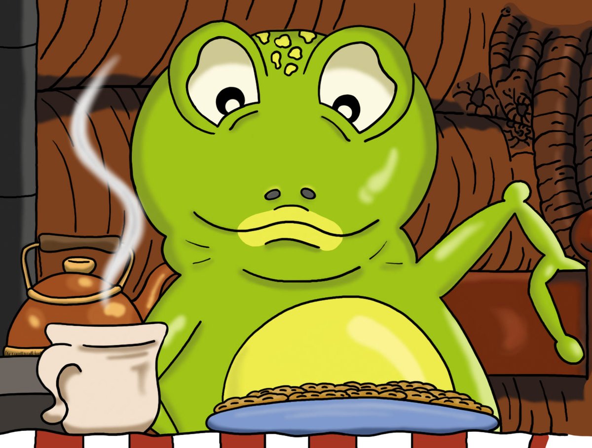 jocanho's tweet photo. Don't mind if I do... Teatime at Brambleby Green.

#ChildrensBooks #ChildrensBook #picturebook #picturebooks #childrensbookillustration #children #childrenbooks #childrensbooks #childrensillustration #children_book #Tea #Toad #Biscuits #literaryagent #LiteraryAgents https://t.co/ysbOhWk2GZ