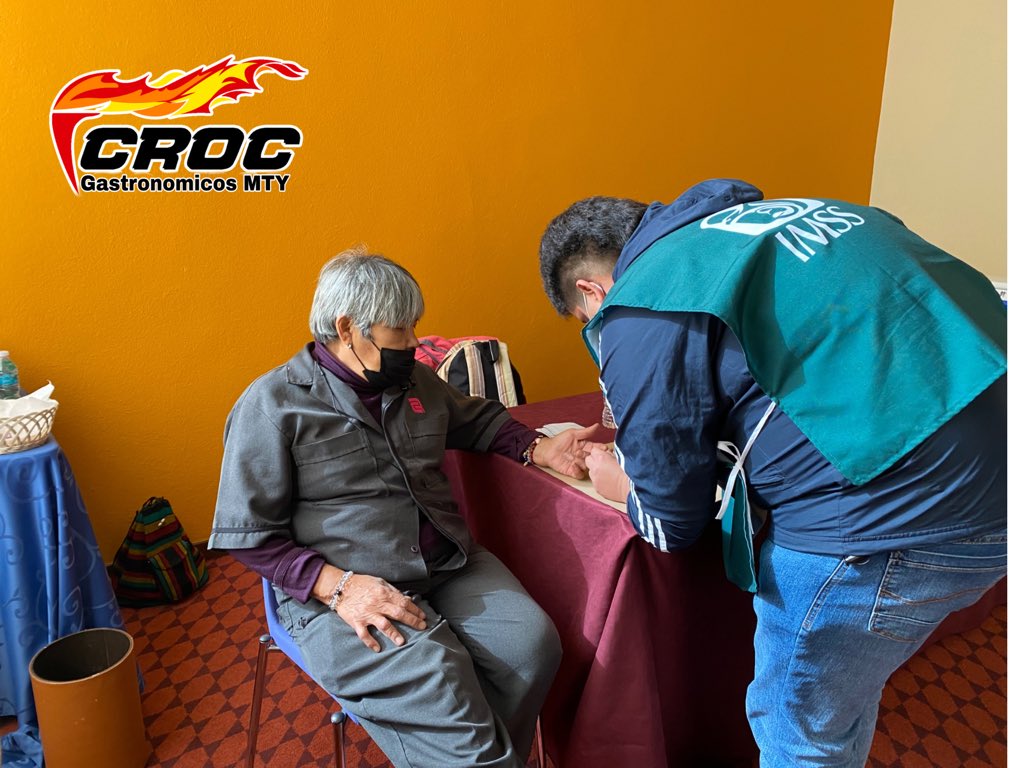 MonterreyUnion's tweet photo. El día de hoy en “Hotel Camino Real”, se llevó a cabo la Jornada preventiva por parte del programa 𝗣𝗥𝗘𝗩𝗘𝗡𝗜𝗠𝗦𝗦, llevando a la fuente de trabajo de las y los compañeros, chequeo general y promoviendo la vacuna de la Influenza. #PorLaSaludDeTodasYTodos
@IsaiasSiCumple https://t.co/T7aOqKOZA0