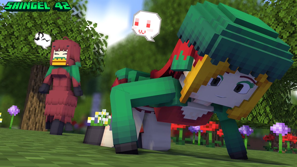 Shingel_42's tweet photo. A little history with the #Sniffer girls

Sniffer girls designs made by @aptx9522 and me
Rigs, models and textures made by me

Uncensored image and bonus on Patreon 😏👌

#MobTalker #CuteMobModels #Minecraft #MineImator
#SNIFFERSWEEP #SnifferSupremacy #sniffersquad #ModelBench https://t.co/bVn92963Ew