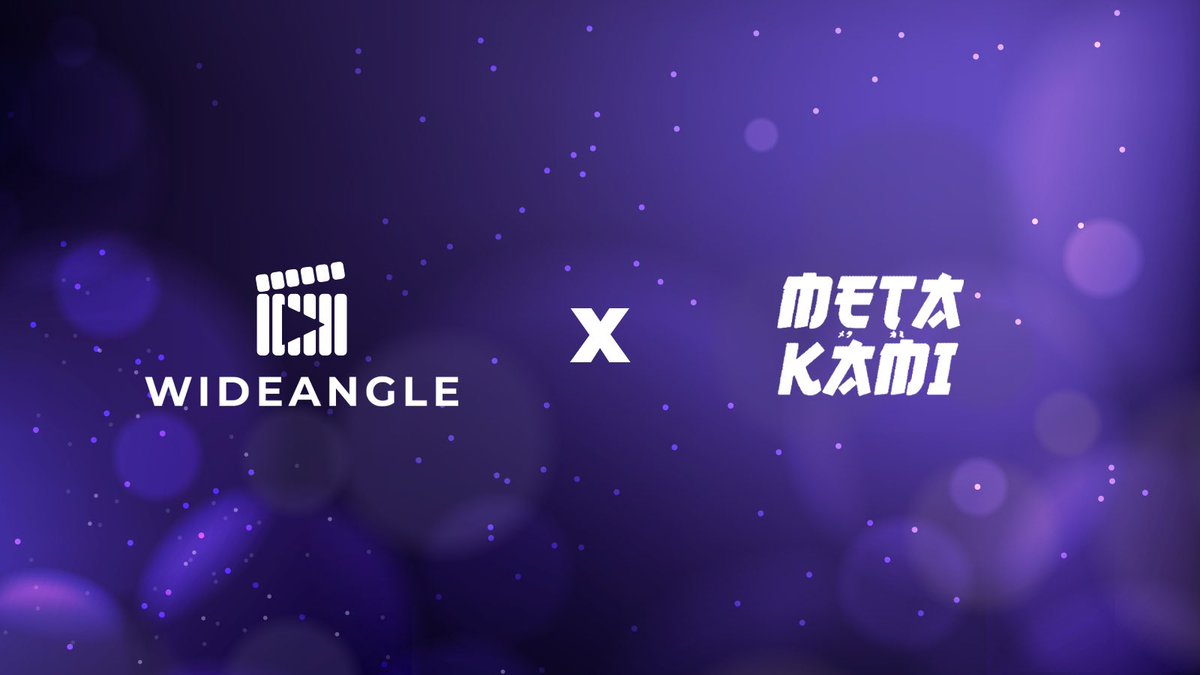Wideangle (@wideangle_ntwrk) on Twitter photo 🎉We are happy to announce a new collaboration.
We believe that we will take stronger steps towards our project goals thanks to our collaboration with <a href="/MetakamiNFT/">METAKAMI™</a> 
🎞Our project, which brings the world of Web3 together with  cinema industry, continues its work at fullspeed 🎉We are happy to announce a new collaboration.
We believe that we will take stronger steps towards our project goals thanks to our collaboration with <a href="/MetakamiNFT/">METAKAMI™</a> 
🎞Our project, which brings the world of Web3 together with  cinema industry, continues its work at fullspeed