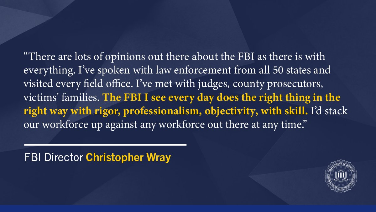 FBI on Twitter "As the hearing with the House Homeland Security