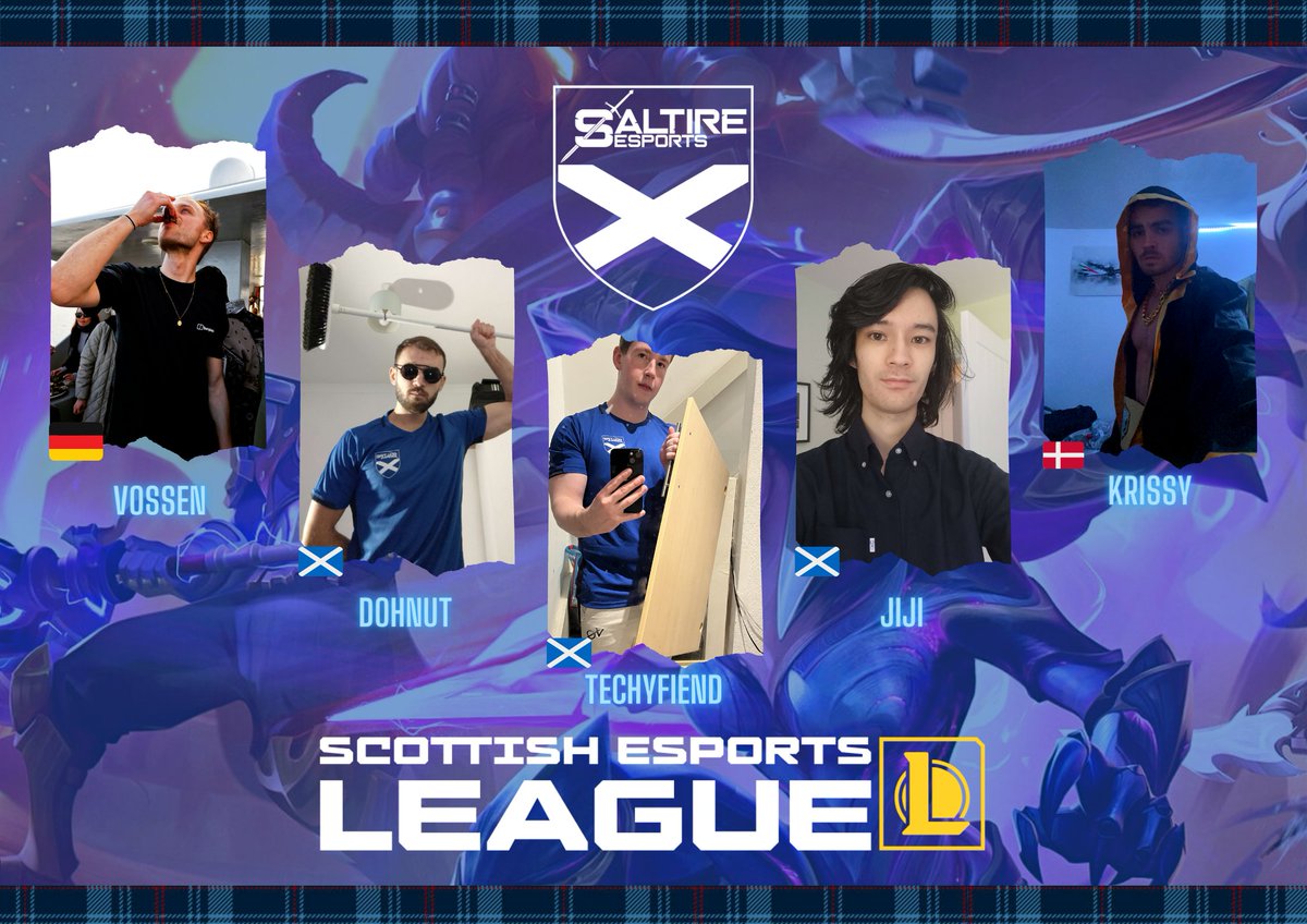 With <a href="/EsportsSCO/">..</a> LoL Live Final Approaching fast, why don't you meet the team you'll be seeing play live in Dundee on Friday!