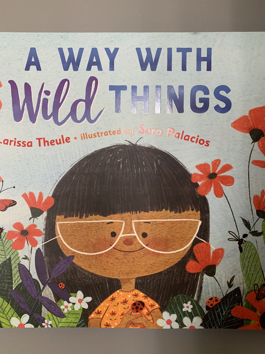 HoyLibrarian's tweet photo. Entomologists!? What type of kid would like that job? Let’s meet Poppy in A Way With Wild Things! @larissatheule #bookmarks #empathy #nature @LkwdEmerson https://t.co/nMTo4p3e5S