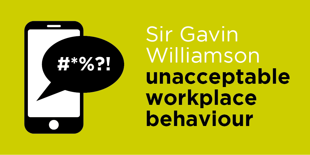 birkettlong's tweet photo. Employment lawyer, Charlotte, explains the risks behaviour like Sir Gavin Williamson’s poses to employers in the workplace: https://t.co/U2rvC6upjk
#SirGavin #UnacceptableBehaviour https://t.co/CDA1mvbCfr