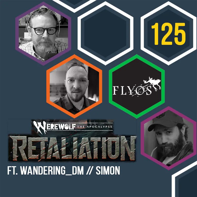 HighShelfCLTV's tweet photo. ๐๏ธ #HSGPodcast: @HighShelfDavid gets to live his best life as him & @RichShelf sit down with @Wandering_DM of @FlyosGames & discuss all things #WerewolfTheApocalypse - from new games to new lore!
Listen here: https://t.co/YBuu13qTdW
@worldofdarkness #gaming #ttrpg #podcast https://t.co/O8ZIwH1Hg1