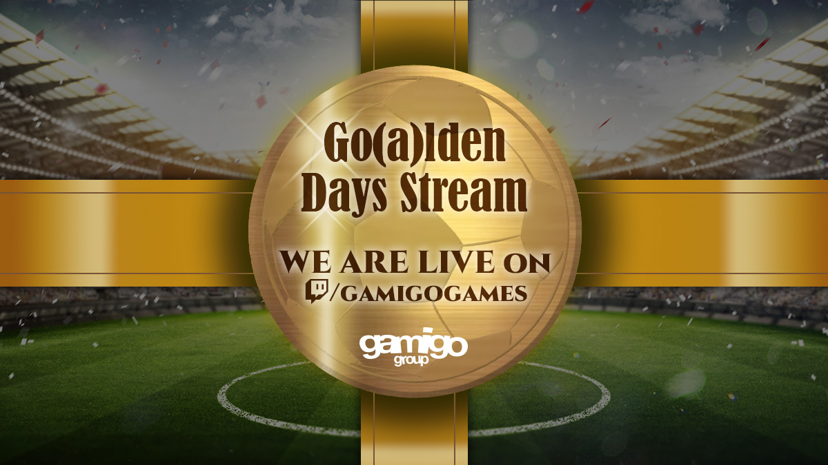 🔴 We are LIVE NOW with our special Go(a)lden Day's kickoff event!

Join up at /gamigogames on #Twitch for all the details ⚽

👉 twitch.tv/gamigogames ✨

There's also chances to get your hands on Go(a)lden Tickets early, so don't miss out! 🎁

#gaming #AuraKingdom