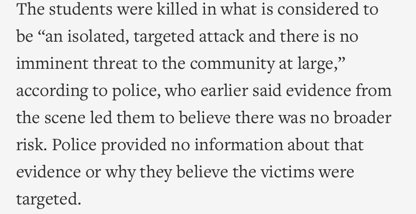 jszanko's tweet photo. @imkeylogging @imjeremytho @AP It’s literally in the article. Based on evidence from the scene. https://t.co/YMtsUXVGTh