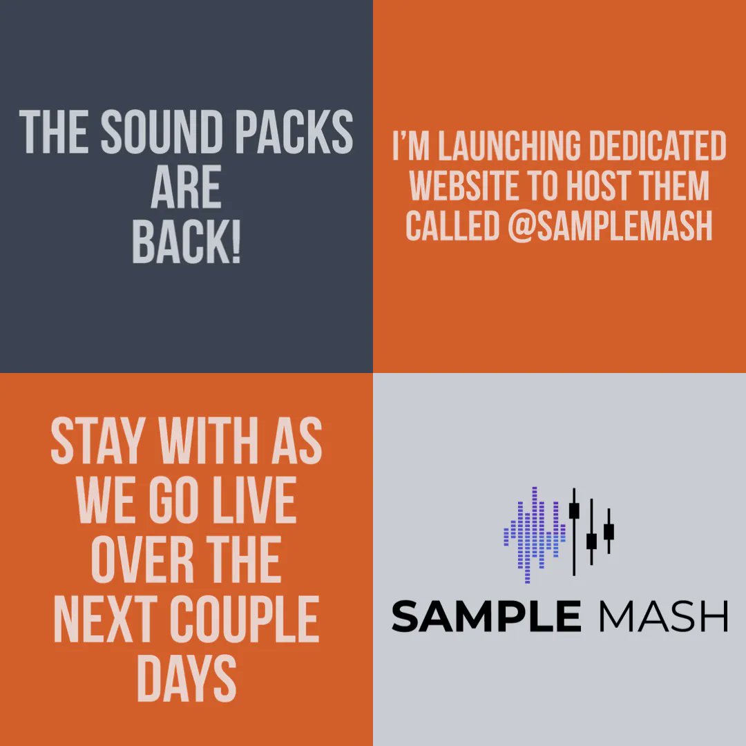 🚨‼️

follow <a href="/samplemash/">Sample Mash</a> today and stay up to date with our launch!