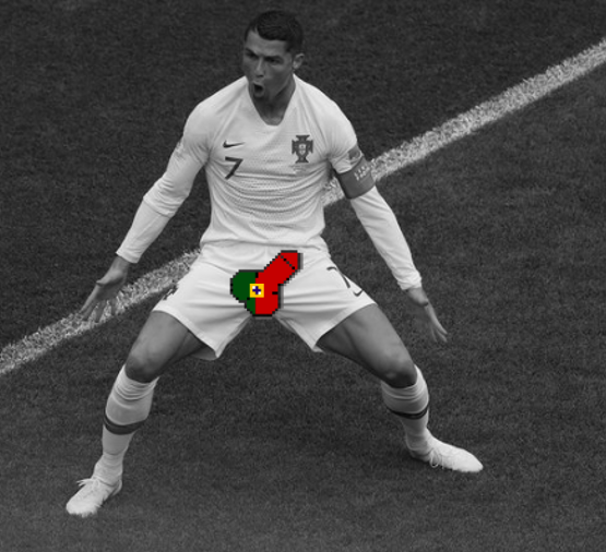 BodyFlagCompany's tweet photo. He is ready to shine, suuuuuuuuuuu. 
The GOAT @cristiano
Who's for Portugal in the #FIFAWorldCup 
Get yours https://t.co/xUqEVwHVHA

#ronlado #nft #worldcup https://t.co/7FO69zgupp