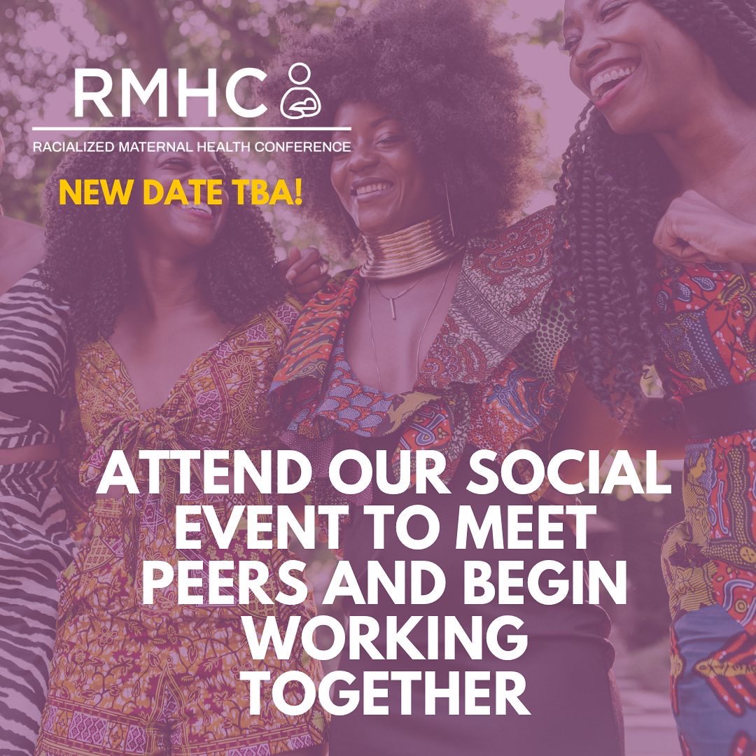 Minofest's tweet photo. This year we are offering a virtual event with keynote speakers and panel discussions covering emerging topics related to racialized maternal healthcare. TICKETS ARE AVAILABLE ON OUR WEBSITE! https://t.co/lXNxQ0Hnk4 #blackmaternalhealth #RMHC22 #blackwomenhealth #conference https://t.co/vXeh497Inz