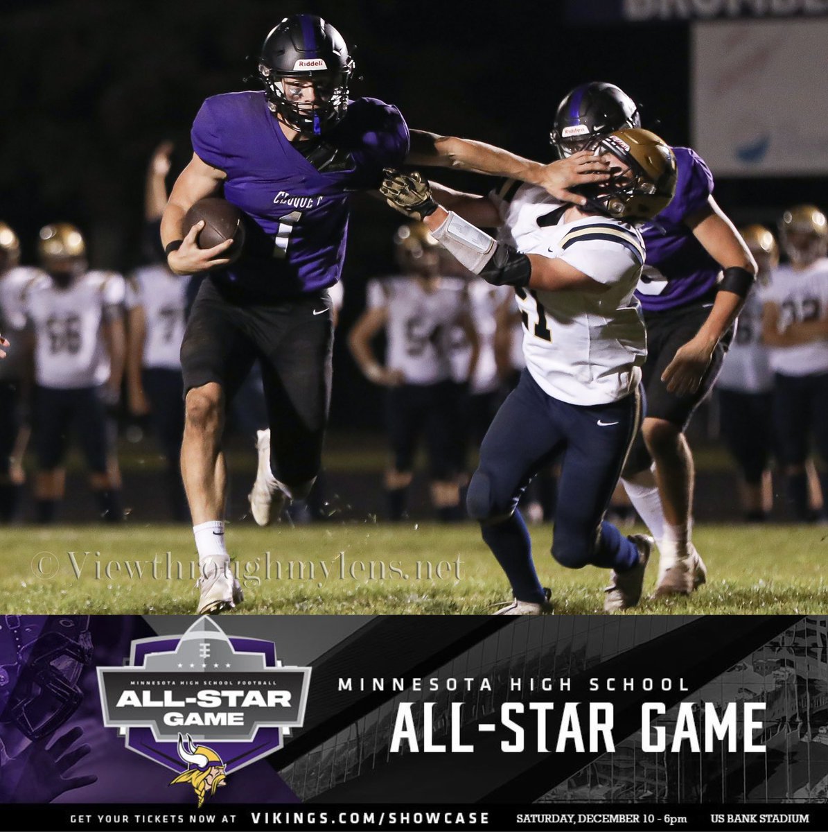 Congratulations to <a href="/ReeseSheldon2/">Reese Sheldon</a> on his selection to the Minnesota High School All-Star Game! #SwingTheAxe #GoJacks 
The game is Dec. 10 at 6pm at US Bank Stadium