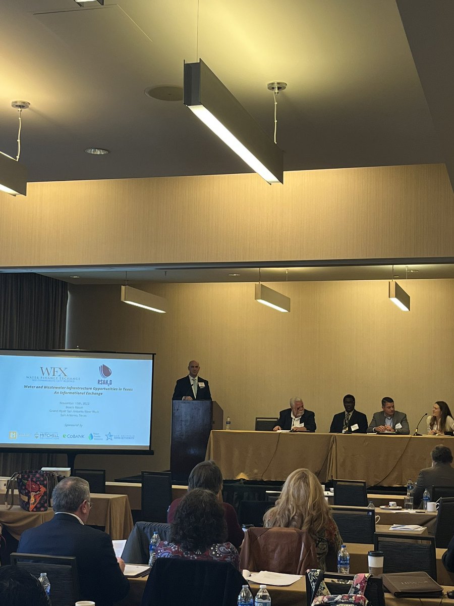 Informative panel on technical assistance with Texas communities with <a href="/RCAPInc/">RCAP</a> partner <a href="/CommunitiesU/">CommunitiesUnlimited</a> during WFX Exchange!