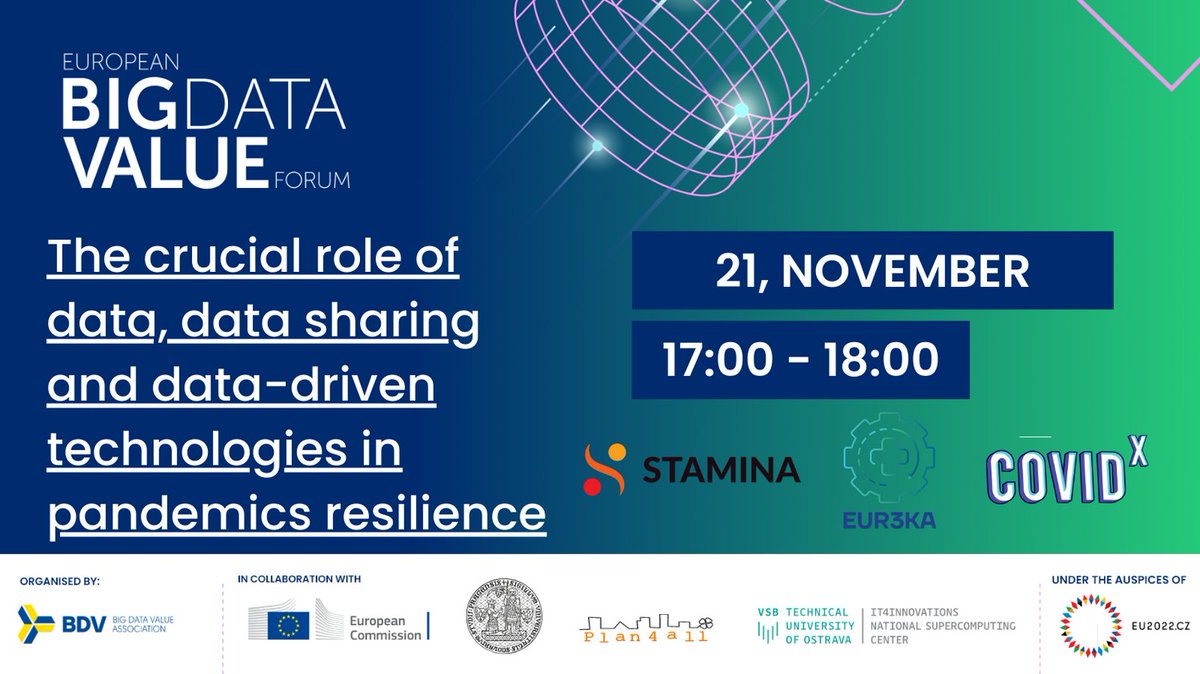 Sofia Tsekeridou (@stsekeridou) on Twitter photo Join us at our #EBDVF2022 session summarizing experiences and lessons learnt on #datasharing and #data-driven #technologies for #pandemicsresilience from fellow projects of the #PREPARE cluster: <a href="/stamina_project/">STAMINA Project</a> <a href="/EUR3KAeu/">EUR3KA.eu</a> <a href="/TheCovidX/">COVID-X Program</a> Join us at our #EBDVF2022 session summarizing experiences and lessons learnt on #datasharing and #data-driven #technologies for #pandemicsresilience from fellow projects of the #PREPARE cluster: <a href="/stamina_project/">STAMINA Project</a> <a href="/EUR3KAeu/">EUR3KA.eu</a> <a href="/TheCovidX/">COVID-X Program</a>