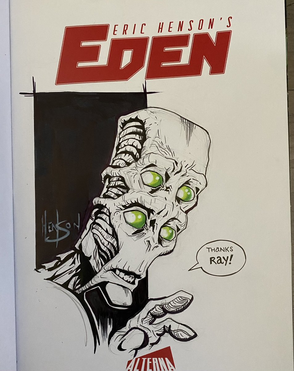 EdenComix's tweet photo. If you haven’t already checked out https://t.co/Aoq12SyCnO you’re missing a GREAT comic book podcast! They even feature EDEN in their newest episode! Check out their site, give em’ a follow on IG, and check out their show! You’ll be glad you did! https://t.co/ATcr8caeJM