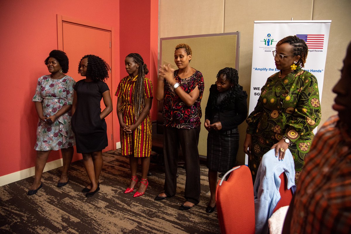 Rwanda National Association of Deaf Women (RNADW) tweet media