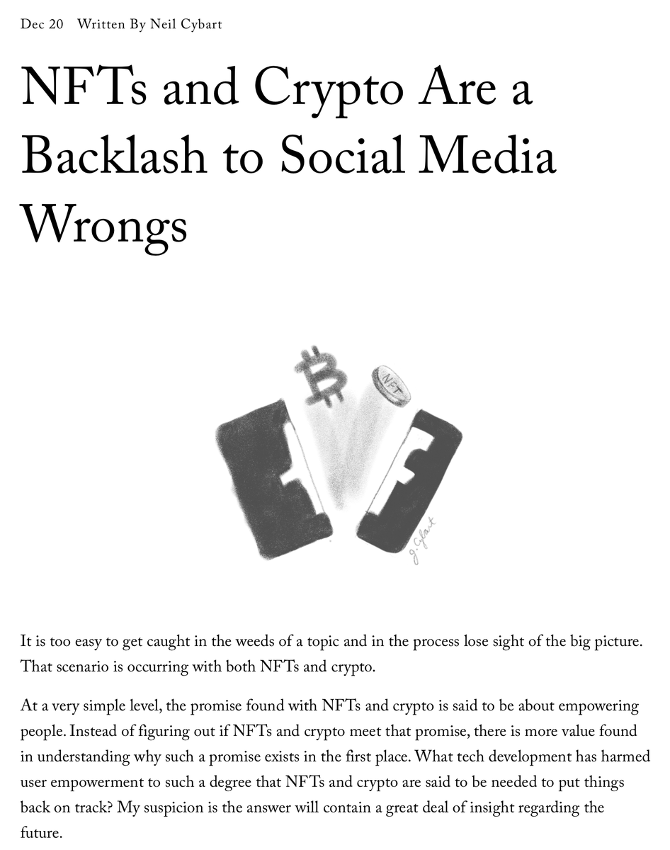 neilcybart's tweet image. This @InsideOrchard essay from last December went over my broader perspective of what I think is really going on with crypto etc. 
insideorchard.com/essays/nfts-an…
