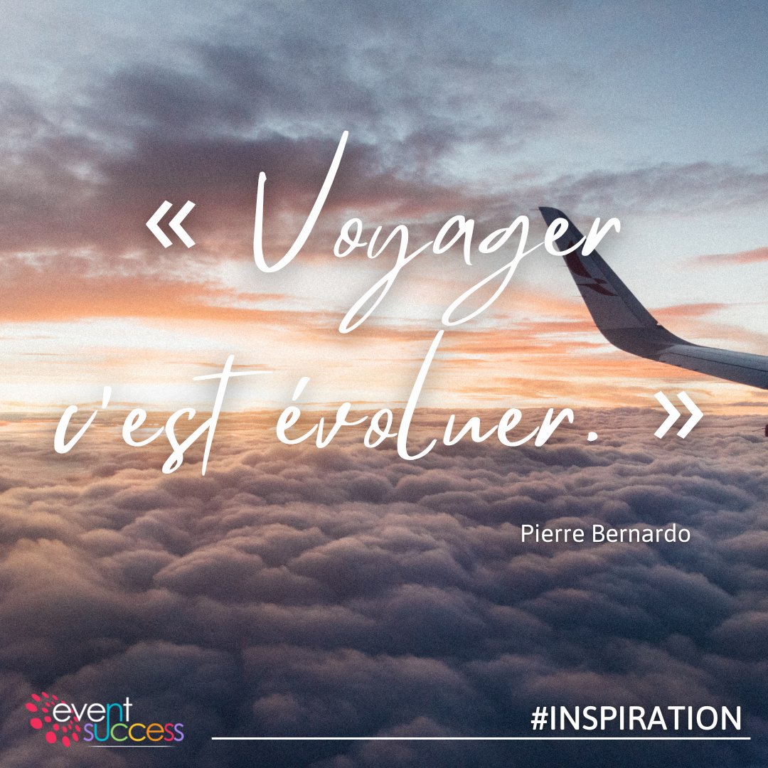 EventSuccessFR's tweet image. ✈️Et si vous pensiez à Event Success pour offrir à vos collaborateurs une expérience mémorable ? 😍