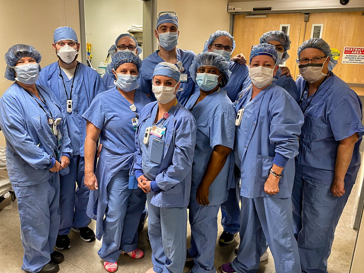 CrouseHealth's tweet photo. Gearing up for a good day in the Witting Surgical Center. #whenyouloveyourjob #crousestrong #OR https://t.co/QcdHYlJsO3
