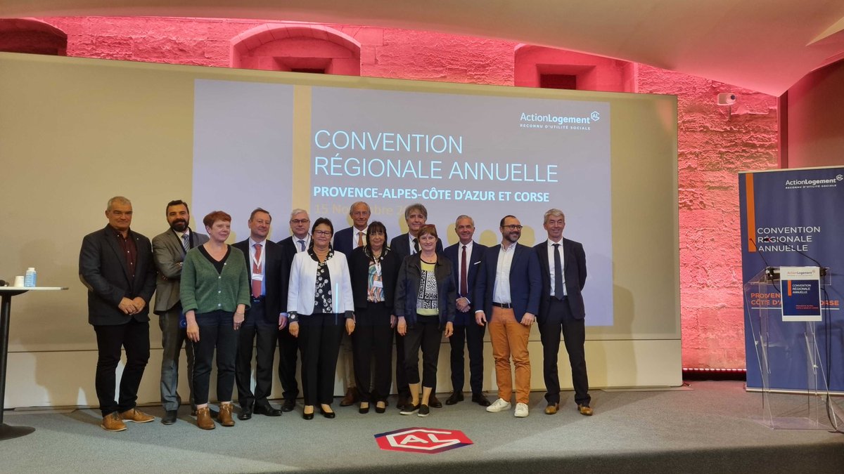 Unicil_Officiel's tweet photo. [Evènement] En direct du Palais des Papes #Avignon pour la convention annuelle du Comité Régional Provence-Alpes-Côte-d’Azur &amp; Corse #CRAL @Actionlogement. Unicil engagée aux côtés des territoires pour favoriser le #logementabordable et #logementdurable. #êtrelàpourhabiterlavenir https://t.co/RuNpfMvB7T