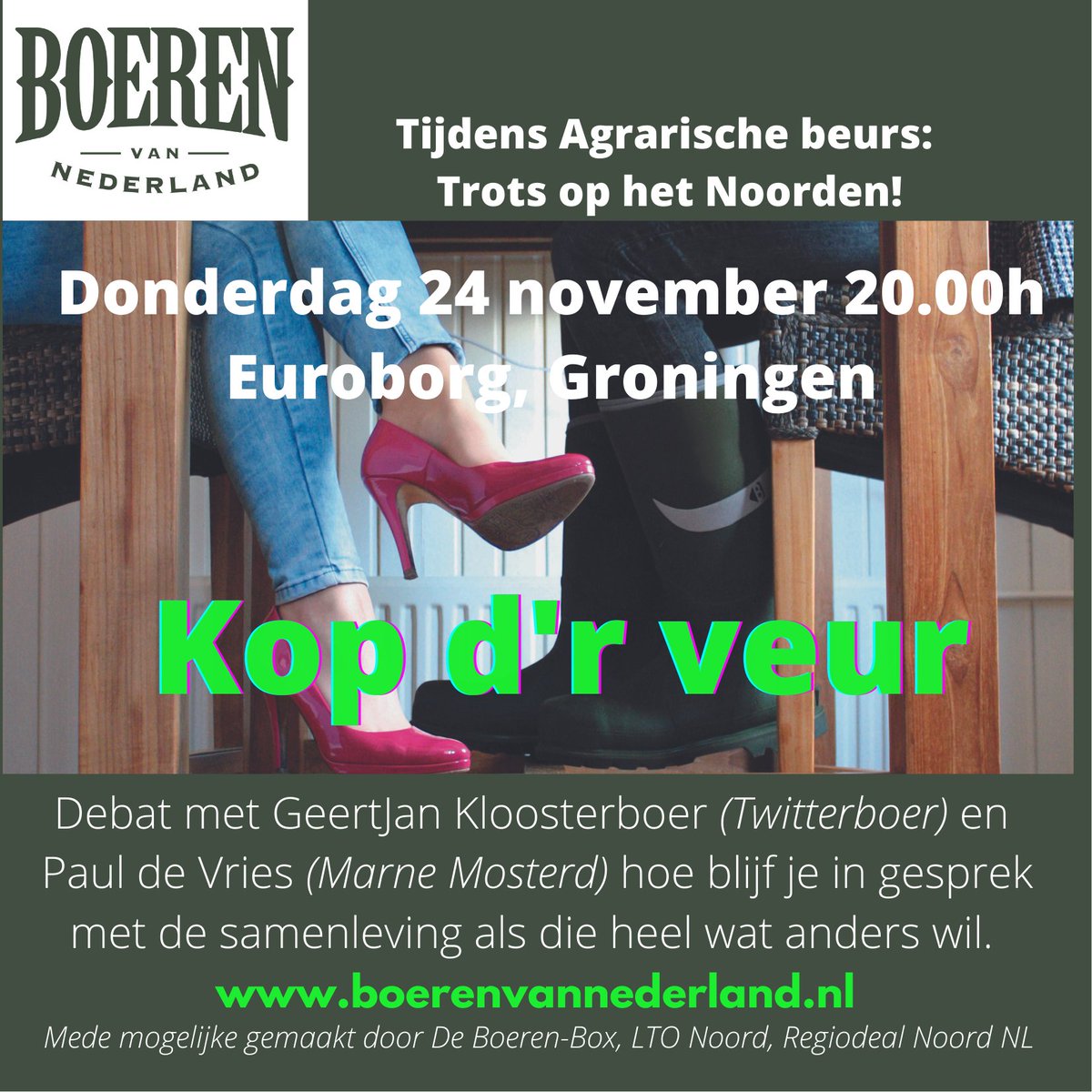 #kopdrveur

Kom je ook? 

Zie ook onze website boerenvannederland.nl