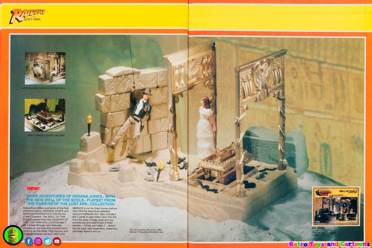 インディ・ジョーンズ ウェル・オブ・ザ・ソウルズ Kenner 1982年物