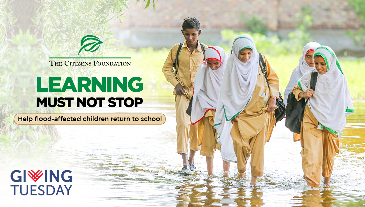 TCFPak's tweet photo. 3.5 million children are facing a learning disruption due to the floods‼️ Displacement, loss of family income & damage to education infrastructure are forcing children to drop out.
Help TCF bring flood-affected children to school: https://t.co/CZ3NmGRLvk
#LearningMustNotStop https://t.co/IMLh1HUXJr