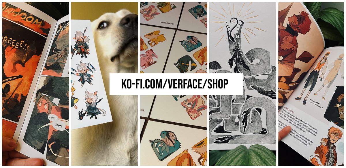 hey all! I'm opening my online store with some post-convention stock, including my new concept art book Morphology, and some original ink artwork!

https://t.co/0FBGpi8AGo 