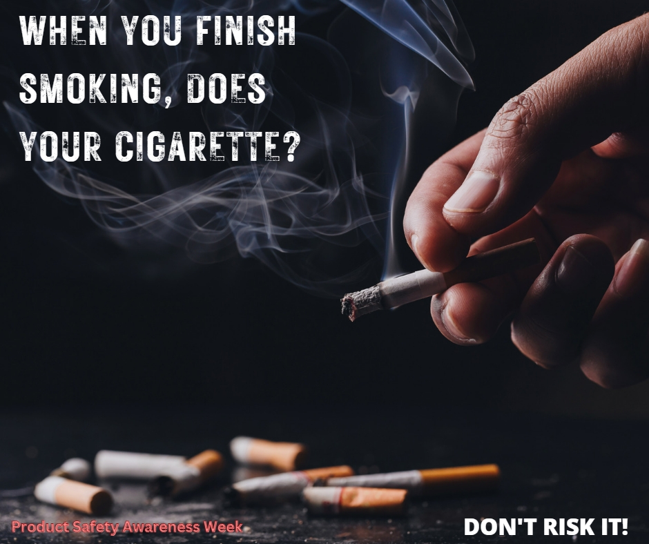 Reduced Ignition Propensity is a safety feature incorporated into cigarettes. It stops them from continuing to burn if left unpuffed or unattended. Counterfeit cigarettes do not usually have this safety feature.

#IllegalTobacco #FireRisk #ReducedIgnitionPropensity #ProductSafety