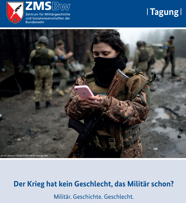 Ab morgen läuft am #ZMSBw die Tagung »Der Krieg hat kein Geschlecht, das Militär schon?«. Wir können diesmal zwar nicht dabei sein, jedoch werden uns einige Interviews zur Verfügung gestellt, die wir hier posten werden. So stay tuned!

#Militärgeschichte