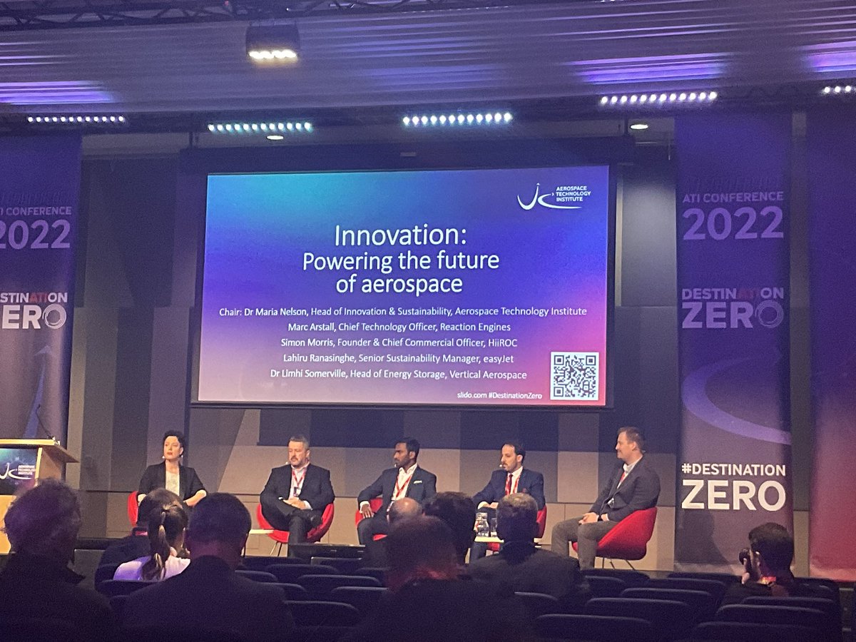 <a href="/UKAeroInstitute/">ATI</a> #ATIConf ‘Innovation: Powering the future of aerospace’ <a href="/hii_roc/">HiiROC</a> <a href="/ReactionEngines/">Reaction Engines Ltd</a> <a href="/easyJet/">easyJet</a> <a href="/VerticalAero/">Vertical Aerospace</a>