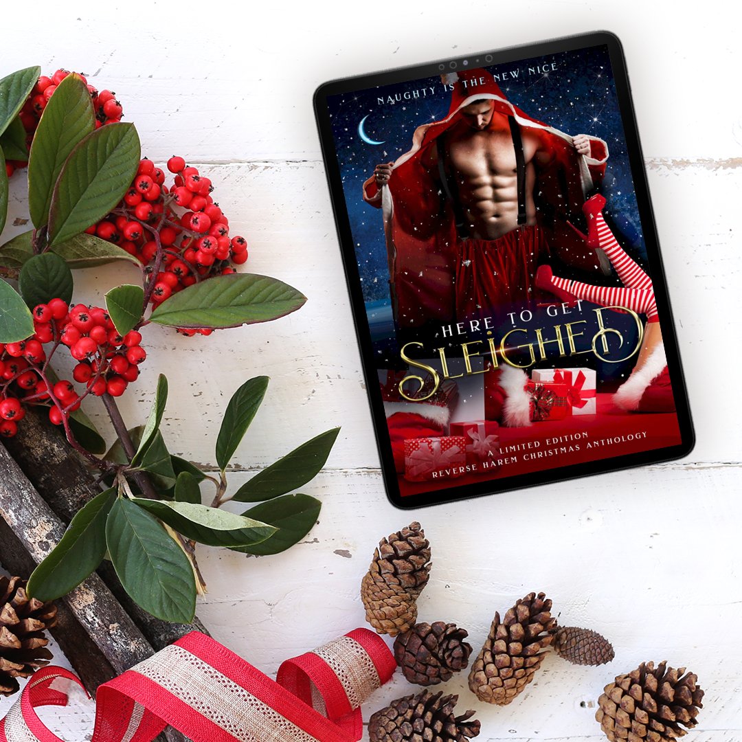 NOW AVAILABLE! 🎄

Here To Get Sleighed is now live! This RH Christmas anthology features Amber: Christmas Peek, another story with Amber and her men by me!

Get it here: books2read.com/heretogetsleig…

Our fourth annual RH Christmas anthology collection of naughty and nice stories!