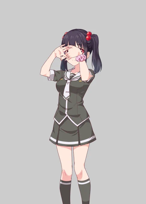 咲ちゃん1.1.0を公開しました。狐の窓という妖怪やお化けの正体を見破ることができる能力のポーズとそれを咲ちゃん視点から見たフレームの追加です。あと腕 春服2腕ばんざいのはみだし、服 彼シャツ差分のはみだしを修正しています。#高遠咲背景:フリー素材あそび様 