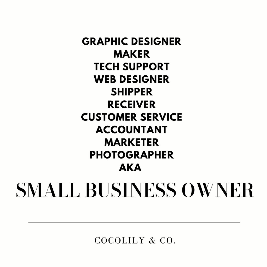 Celebrating the small business owner who started their business from a wonderful little idea and passion, never gave up, keeps trying every day, fails and tries again to build their empire.
