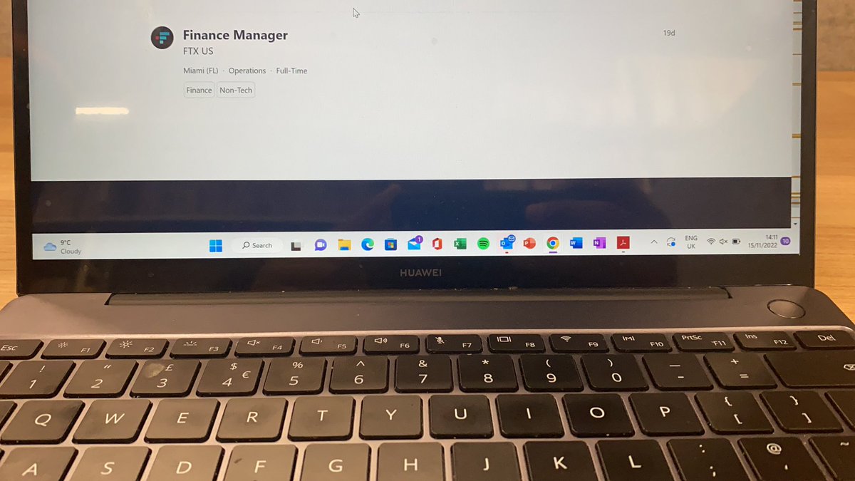 techbyved's tweet image. LOL 19 days ago is too late bruh 😭😭 no finance manager in the world was ever going to be OP enough to fix it @SBF_FTX 😕 they were looking for someone to be a finance manager 4 days before the balance sheet leak…. L @cobie @cz_binance