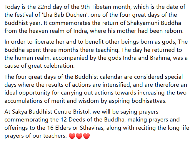 Sakya Buddhist Centre Bristol tweet media