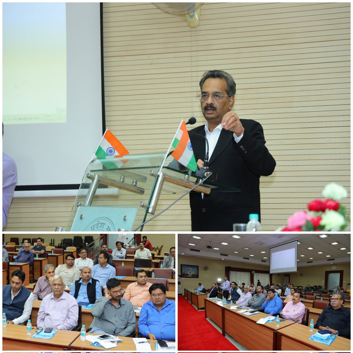 STPILucknow's tweet photo. Director STPI-Noida, Dr. Rajneesh Agrawal emphasized on the role of #STPI and highlighted various Initiatives,schemes and activities of STPI in his welcome speech during the event. @stpiindia @arvindtw @GoI_MeitY @dite_up @purnmoon https://t.co/1sQ7jAutqG