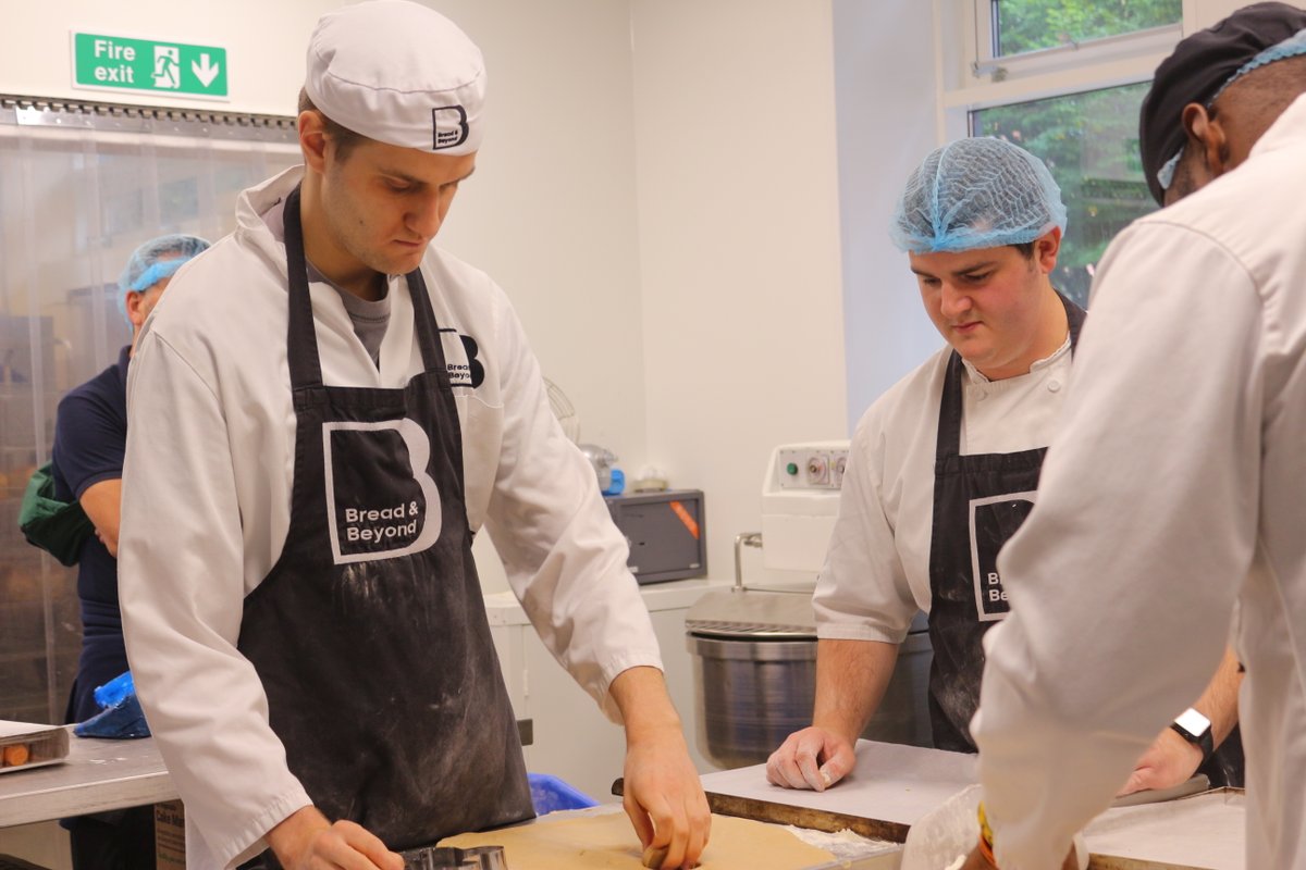 Meet our Trainee Baker, Fred.

Fred has been working with Bread &amp; Beyond since 2020. He has supported the bakery staff to make the Prior’s Court residential homes bread and all the seasonal products. He is an integral part of the team.