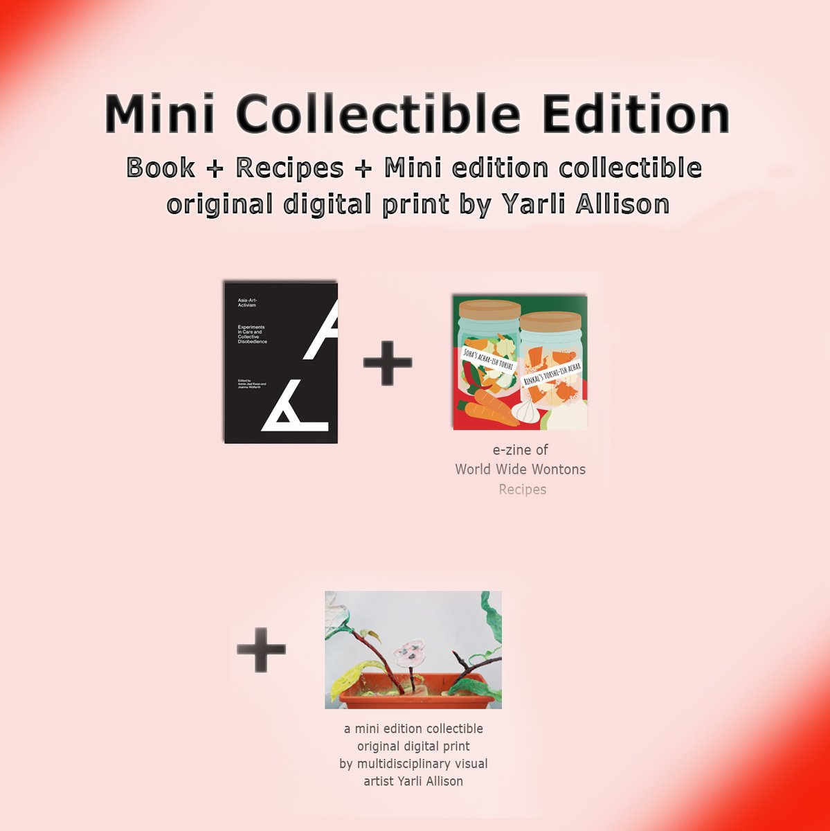 Our Kickstarter Perks are getting hotter! With this choice of perk, you'll get our limited edition Book + E-Recipes, PLUS a Limited Collectible Print Mini, signed by ARTIST Yarli Allison!

Less than a month! 40% Funded. Get your book now at kck.st/3NwgAVr