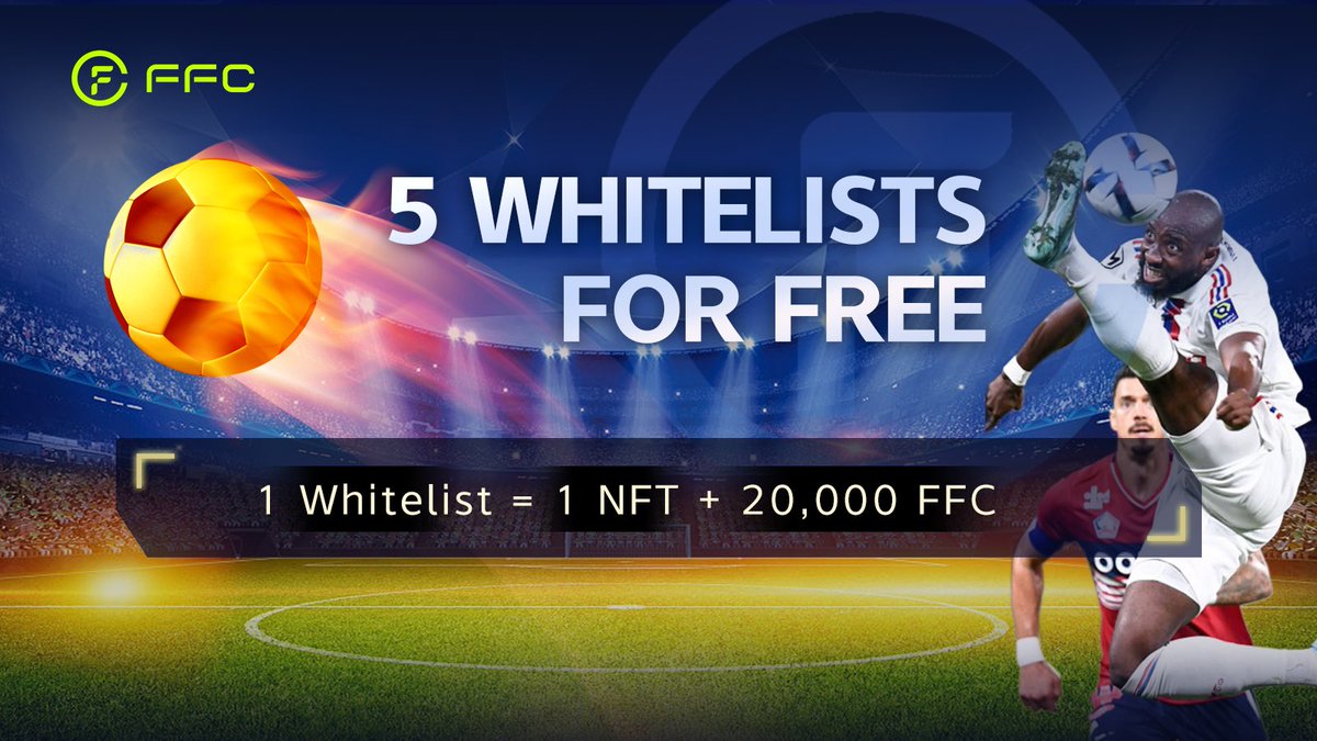 League of FFC (@leagueofffc) on Twitter photo For the brand-new of FFC, we will #giveaway 5 #free #NFTs of alliance rights cards! Each of NFTs will be a symbol and will be sent with 20,000 Fan tokens.
Complete the tasks to win:
1⃣️Follow <a href="/LeagueofFFC/">League of FFC</a>
2⃣️Join Discord: discord.gg/gkXar6XMcU
3⃣️RT+Leave ETH address For the brand-new of FFC, we will #giveaway 5 #free #NFTs of alliance rights cards! Each of NFTs will be a symbol and will be sent with 20,000 Fan tokens.
Complete the tasks to win:
1⃣️Follow <a href="/LeagueofFFC/">League of FFC</a>
2⃣️Join Discord: discord.gg/gkXar6XMcU
3⃣️RT+Leave ETH address